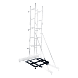 Base Soporte para Pantalla LED / Aluminio / 1.5 m x 3 m (4.9 ft x 9.8 ft) / Instalación Modular / Interior y Exterior