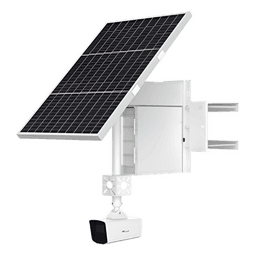 Cámara solar con LPR / 4 MP / Lente 4 mm / IP67 / 4G / Alcance IR 20 m (65.6 ft) / Batería 9 días