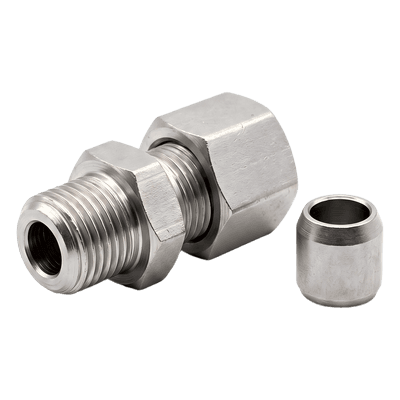 Adaptador para Manguera Piloto de Alta Presión / DN4 (1/16") / Rosca M12 x 1.5 / Sello DKOL 24° / 375 bar (5439 psi) / Acero Galvanizado / cULus / FM Approved