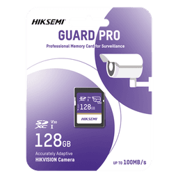 Tarjeta SD para Videovigilancia / 128 GB / 100 MB/s Lectura / 90 MB/s Escritura / Clase 10 U3 V30 / 3D TLC NAND / -25°C a 85°C (-13°F a 185°F)