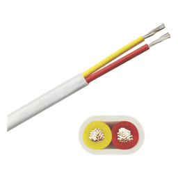 Cable Eléctrico Plano Grado Marino / 2 Conductores / Calibre 14 / 500 ft (152.4 m) / 600V / 105 °C