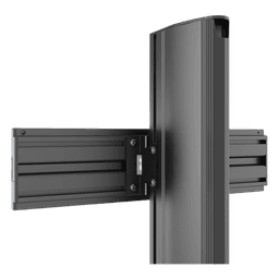 Placa de interconexión / Rieles videowall LED / Aluminio anticorrosión / Diseño modular / Instalación sin herramientas