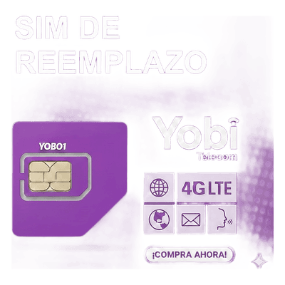 SIM YOBI DE REEMPLAZO