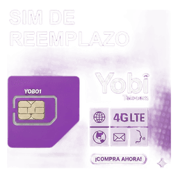 SIM YOBI DE REEMPLAZO