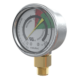 Manómetro de Contacto / 2901 PSI (200 bar) / Contacto N.O. Baja Presión / IP65 / -20°C a +55°C / 50 mm