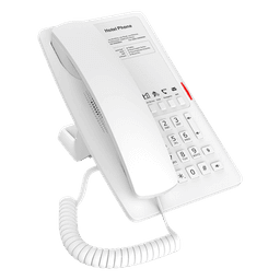 Teléfono IP Hotelero / Wi-Fi 6 Dual-Band / 2 Líneas SIP / 5 Teclas Programables / Puerto USB-A / PoE 802.3af / Audio HD