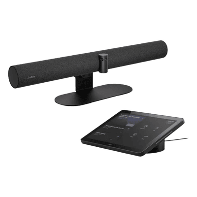 Sistema de Videoconferencia Todo en Uno / Cobertura Panorámica 180° / Triple Cámara 4K / Audio con 8 Micrófonos / Pantalla Táctil 10.1" / Zoom Digital 6x