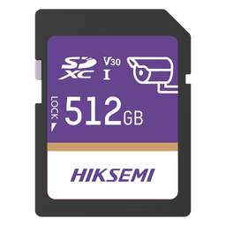 Tarjeta SD / 512 GB / 100 MB/s Lectura / 90 MB/s Escritura / Clase 10 U3 V30 / 3D TLC NAND / −25°C a 85°C (−13°F a 185°F)