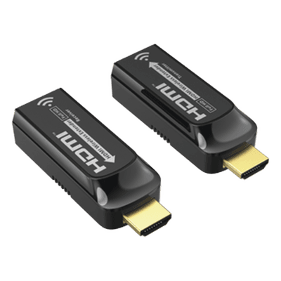 Extensor HDMI Inalámbrico / Full HD 1080p@60Hz / Alcance 20 m (65.6 ft) / Banda 5 GHz / Latencia 130-170 ms / Plug and Play