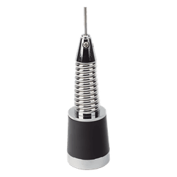Antena Móvil VHF/UHF / Banda Ancha 132-512 MHz / 150 Watts / 1/4 de Onda / 56 cm (22 in) / NMO con Resorte