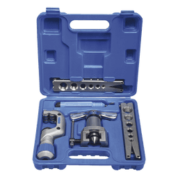 Kit profesional / Bomba de vacío 2 etapas / Manómetro / Kit abocardado / Rotomartillo / Broca / 5.5 CFM / 1/2 HP / 330x120x230 mm / 10.8x3.9x7.5 ft