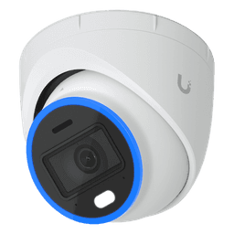 Cámara IP Turret / 4K 8 Megapixel / Ángulo Ultra-Ancho 109.9° / IR 40 m (131.2 ft) / AI Reconocimiento Facial y de Matrículas / LED Visión Nocturna a Color / Audio Bidireccional / IP66 IK08 / PoE+