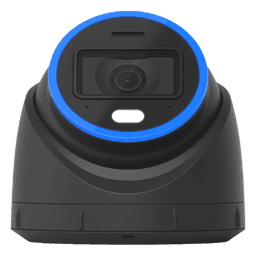 Cámara IP Turret / 4K 8 Megapixel / Ángulo Ultra-Ancho 109.9° / IR 40 m (131.2 ft) / AI Reconocimiento Facial y de Matrículas / LED Color Nocturno / Audio Bidireccional / PoE+ / IP66 IK08