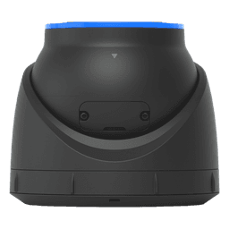 Cámara IP Turret / 4K 8 Megapixel / Ángulo Ultra-Ancho 109.9° / IR 40 m (131.2 ft) / AI Reconocimiento Facial y de Matrículas / LED Color Nocturno / Audio Bidireccional / PoE+ / IP66 IK08