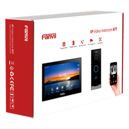 Kit Videoportero IP / Pantalla Táctil 7" HD / Cámara 2 Megapixel / Wi-Fi Dual Band / PoE / 10,000 Tarjetas RFID / ONVIF
