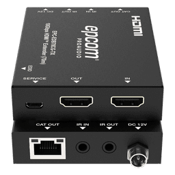 Extensor HDMI / 4K@60Hz 4:4:4 / HDR y Dolby Vision / Transmisión 70 m (229.7 ft) por CAT6/6a / PoC Bidireccional / ARC y Audio Óptico / EDID e IR