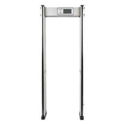 Detector de Metales de 18 Zonas / Arco para Interiores / 50 Inspecciones por Minuto / Sensor Infrarrojo Anti-Falsas / Contador Integrado / 8 Programas Precargados