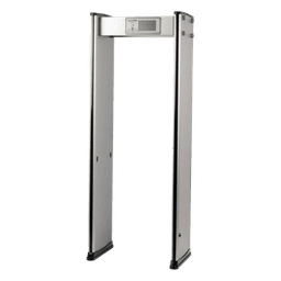 Detector de Metales de 18 Zonas / Arco para Interiores / 50 Inspecciones por Minuto / Sensor Infrarrojo Anti-Falsas / Contador Integrado / 8 Programas Precargados