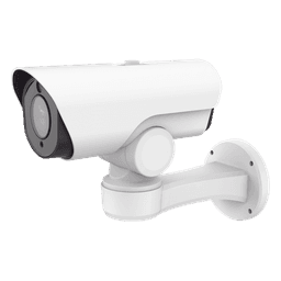 Cámara PTZ Bullet IP / Zoom Óptico 12X / 100 fps / Super WDR Pro 140 dB / IR y Luz Blanca / IP66