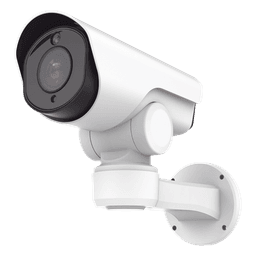 Cámara PTZ Bullet IP / Zoom Óptico 12X / 100 fps / Super WDR Pro 140 dB / IR y Luz Blanca / IP66