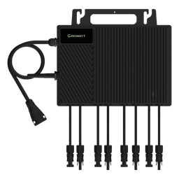Microinversor de 2.5 KW / 4 MPPT Independientes / Corriente ISC 20A / Protección IP67 / 500W a 700W+