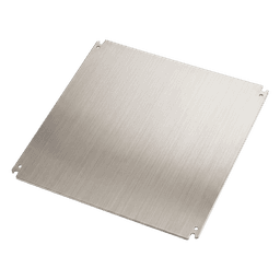 Gabinete de Acero Inoxidable / IP66 / 300x200x150 mm (11.8 x 7.9 x 5.9 in) / 2 Cerraduras / Placa de Montaje 2 mm