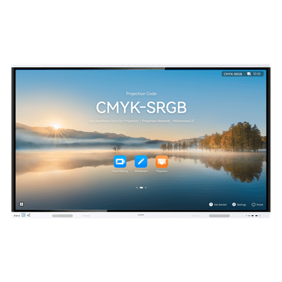 Pantalla Interactiva / 86 pulgadas / 4K / Wi-Fi 6 / Latencia 16 ms / 6 Micrófonos / 4 Altavoces 30 W