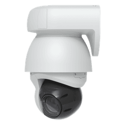 Cámara IP PTZ Industrial / 4K 8 Megapixel / Zoom Óptico 22x / IR 100 m (328 ft) / IA Reconocimiento Facial y Placas / PoE++ / IP66 / Giro Continuo 360°