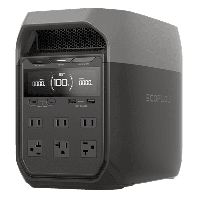 Estación de Energía / 1024 Wh LiFePO4 / 6 AC 1800 W / X-Boost 2600 W / 4 USB-C 100 W / Solar 500 W