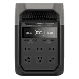 Estación de Energía / 1024 Wh LiFePO4 / 6 AC 1800 W / X-Boost 2600 W / 4 USB-C 100 W / Solar 500 W