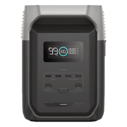 Estación de Energía Portátil / 1536 Wh / 4 Salidas CA 1800 W / 2 USB-C 100 W / Carga Solar 500 W / LiFePO4 / Wi-Fi y Bluetooth