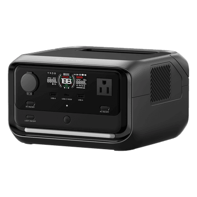 Estación de Energía Portátil / 286Wh LFP / 600W AC / X-Boost 1200W / USB-C 100W / Carga Solar 220W / Wi-Fi y Bluetooth