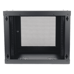 Gabinete de Pared 9U / 19'' / 455 mm (17.9'') Profundidad / Acero Reforzado / Carga 80 kg