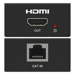Splitter HDMI / 1x2 / 4K@60Hz a 60 m (197 ft) / 4K@30Hz a 70 m (230 ft) / Extensión Cat6 / Salida Loop / EDID / HDCP 2.2 / PoC