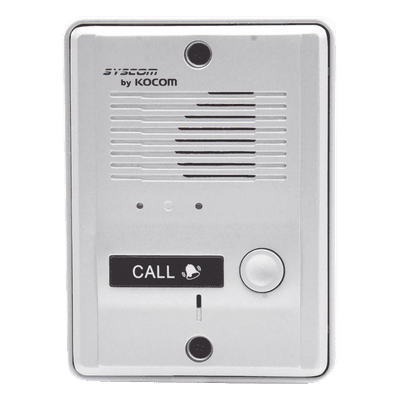 Frente de Calle Metálico / Audio Portero / Compatible KDP601A1M / Compatible KDP602A/D / Uso Exterior