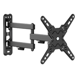Soporte de Pared Articulado para Pantallas / VESA 75x75 a 200x200 / Hasta 43 Pulgadas / Carga 20 kg (44 lbs) / Movimiento Completo / Perfil 66 mm