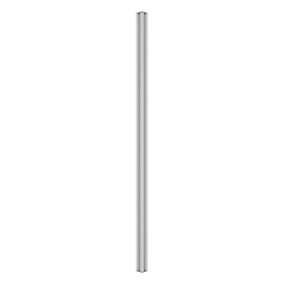Riel de Aluminio para Videowall / 2380 mm (7.8 ft) / Perfil 40x40 mm / Diseño Modular / Incluye 2 Tapas