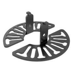 Soporte de Montaje Universal / Cámara Domo / 125 mm (4.92 in) de Diámetro / Altura Ajustable 45.2 mm (1.78 in) / Acero de Alta Resistencia