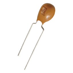Capacitor de Tántalo / 2.2 µF / 25 V / ESR 6 Ω / Tolerancia 10% / Radial 2.5 mm / -55°C a +125°C