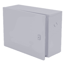 Gabinete Exterior / Acero Galvanizado / 360 x 208 x 505 mm / Montaje en Poste / Protección Solar Autónoma