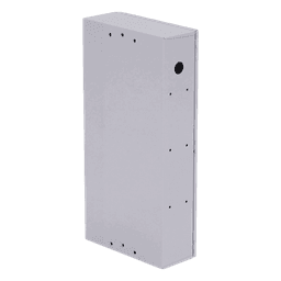 Gabinete para Baterías / Acero Galvanizado / 4 Unidades / Montaje en Poste / Exterior / 1050 mm (3.44 ft) de Altura