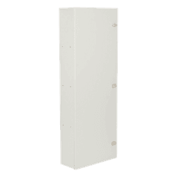 Gabinete para Baterías / Acero Galvanizado / 4 Unidades / Montaje en Poste / Exterior / 1050 mm (3.44 ft) de Altura