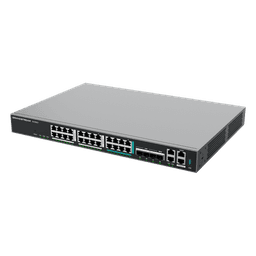 Router Todo-en-Uno / 50 Extensiones PBX / Firewall NGFW 9 Gbps / VPN IPsec 1.3 Gbps / 4x SFP+ 10 GbE / 8x 2.5 GbE / 16x GbE / Gestión en la Nube
