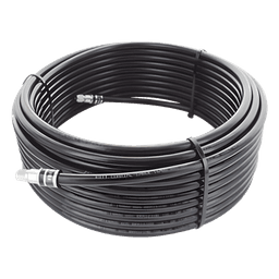 Jumper Coaxial / Tipo RG58 / Color Negro / Conectores BNC RFB11062ST / 29 Metros (95.14 Pies)