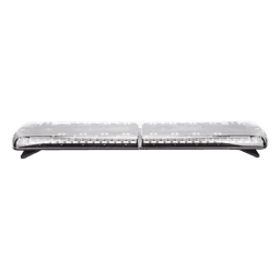 Barra de Luces LED / 130 LEDs / Dual Color Frontal Rojo/Azul/Blanco / Trasero Rojo/Azul/Ámbar / 48" (121.9 cm) / 48 Patrones de Destello / -30 a 50 °C