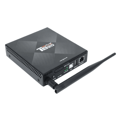 Reproductor Multimedia para Videowall LED / 650,000 Píxeles / 4K H.265/H.264 / Wi-Fi 2.4 GHz / Ethernet Gigabit / 32 GB Almacenamiento / Android 10.0
