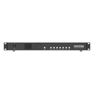 Controlador de Video LED / 4 Puertos Gigabit Ethernet / Resolución Máxima 2.6 MP / Entradas HDMI 1.3, DVI, VGA, CVBS / 6 Escenas Preconfiguradas