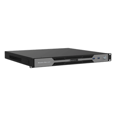 Servidor de Medios / 1x Salida 4K×2K@60Hz / 4x HDMI 1.3 / 1x DP 1.2 / 16 GB RAM / 250 GB SSD / Windows 10 Enterprise LTSC / Procesador AMD Ryzen 5ta Gen
