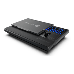 Controlador de Eventos / Pantalla Táctil 21.5" / Pantalla Inteligente 8" / 87 Botones LCD Programables / 4 Encoders y 8 Faders / HDMI 2.0 / 12G-SDI / Control MIDI y KVM / Diseño Plegable