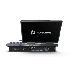 Controlador de Eventos / Pantalla Táctil 21.5" / Pantalla Inteligente 8" / 87 Botones LCD Programables / 4 Encoders y 8 Faders / HDMI 2.0 / 12G-SDI / Control MIDI y KVM / Diseño Plegable